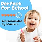 TinyGeeks Jumbo Triangle Pencils 10 Colors Kids Preschool Toddlers Rainbow view 6