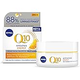 NIVEA Creme Facial Antissinais Q10 Energy Dia FPS 15 50g - Proporciona sensação instantânea de pele macia e iluminada, alivia