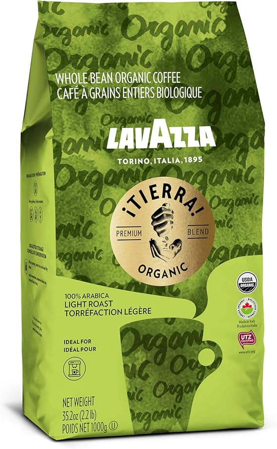 Lavazza Tierra Organic 1000 Grams Packaging May Vary Amazon Ca Grocery