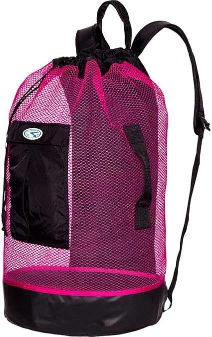 mesh dive backpack