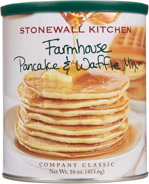 Amazon Com Stonewall Kitchen Farmhouse Pancake And Waffle Mix 16 Ounces Pancake And Waffle Mixes Grocery Gourmet Food
