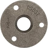 TICFOX 10Pcs 1/2" Cast Iron Floor Flange 3 Hole Pipe Fitting Steampunk Base DN15 view 8