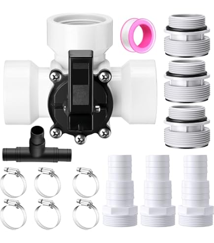 Amazon.com : Hayward SP0727 Deluxe 3-Way Ball Valve