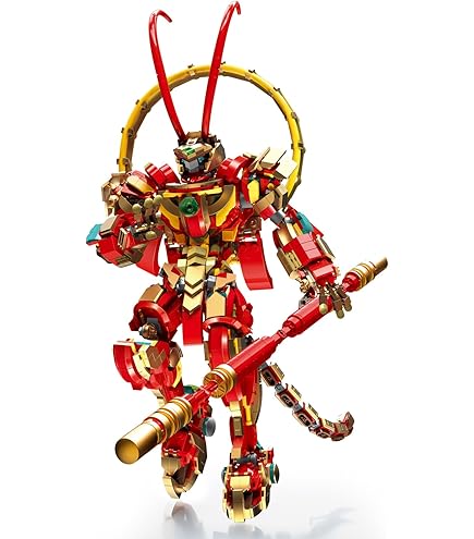 Amazon.com: JOMIOD MOC China Chic Mecha Monkey King General