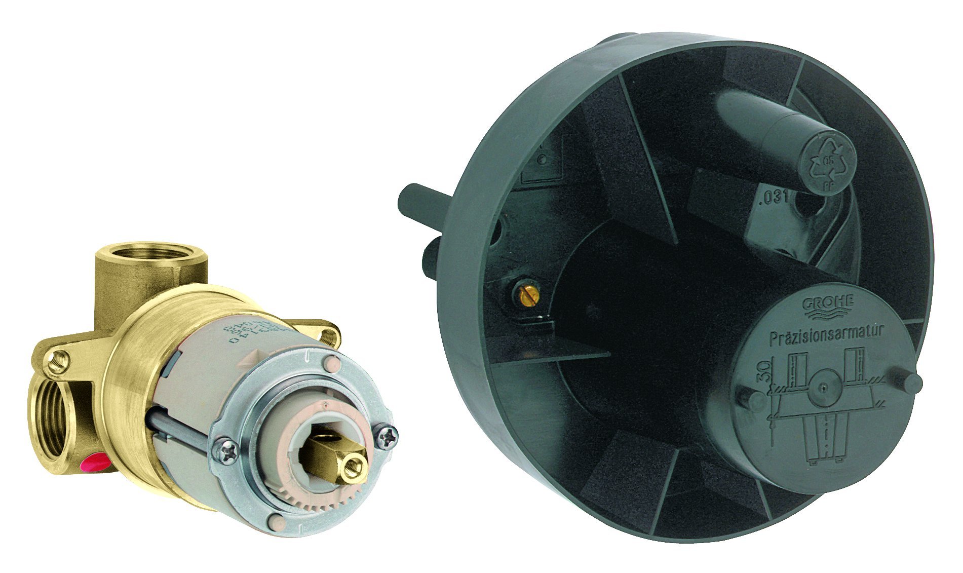 GROHE Single-Lever Mixer 1/2", Concealed Body Chrome 33964000