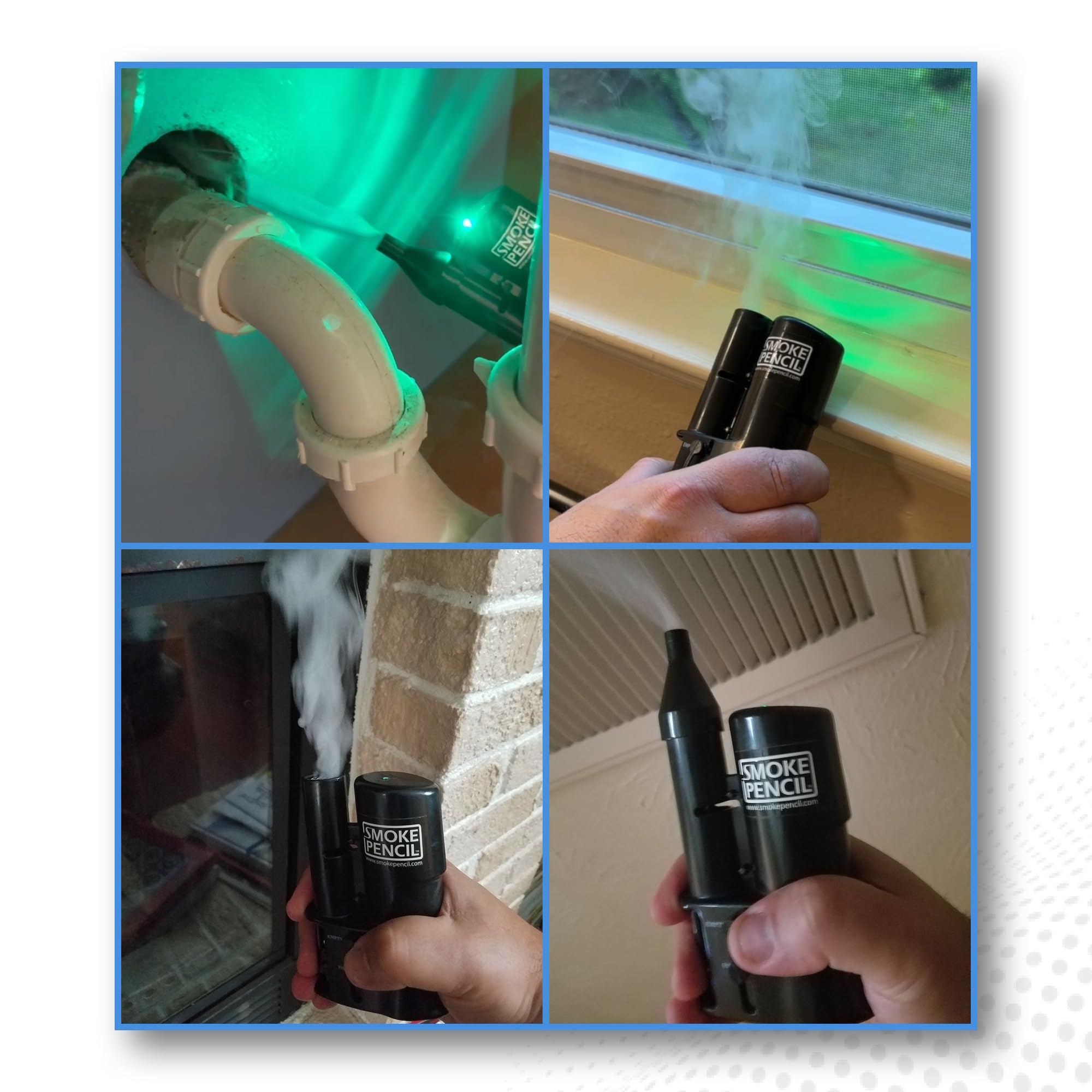 Curated visual reference: Mua Smoke Pencil One Air Leak Detection Hazer Field Kit Photo Inspiration