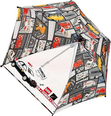 Amazon Co Jp トミカ 長傘 子供用 手開き キャラクター キッズ傘 トミカ コミック 40cm ホーム キッチン