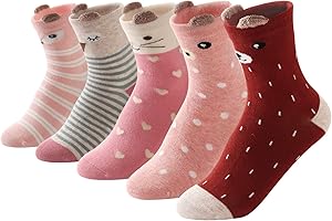 SUNBVE Kids Girls Cute Fashion Soft Cotton Dress Socks Gift
