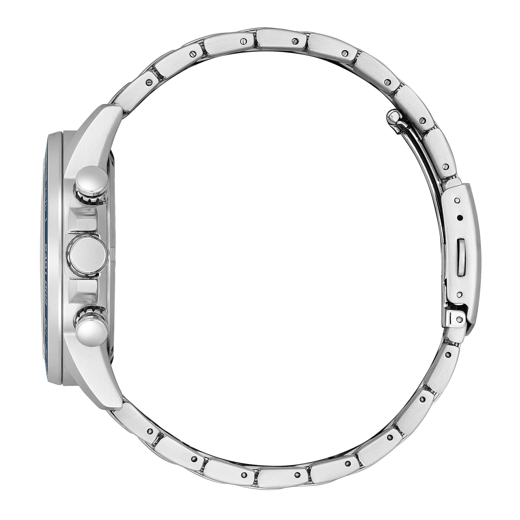 Citizen Men's Sport Casual Brycen Eco-Drive Chronograph Stainless Steel Watch, 12/24 Hour Time, Date, Tachymeter, 100 Meters Water Resistant, Spherical Mineral Crystal, Weekender