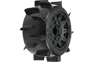 Pro-line Racing Sand Paw LP 2.8 MTD Raid Black 6x30 F/R PRO1016010