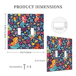 Tewujay Decorative Light Switch Covers Decorative 2