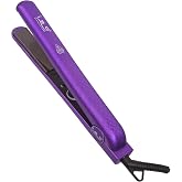 ISO Beauty Diamond Collection Ceramic Flat Iron, Purple