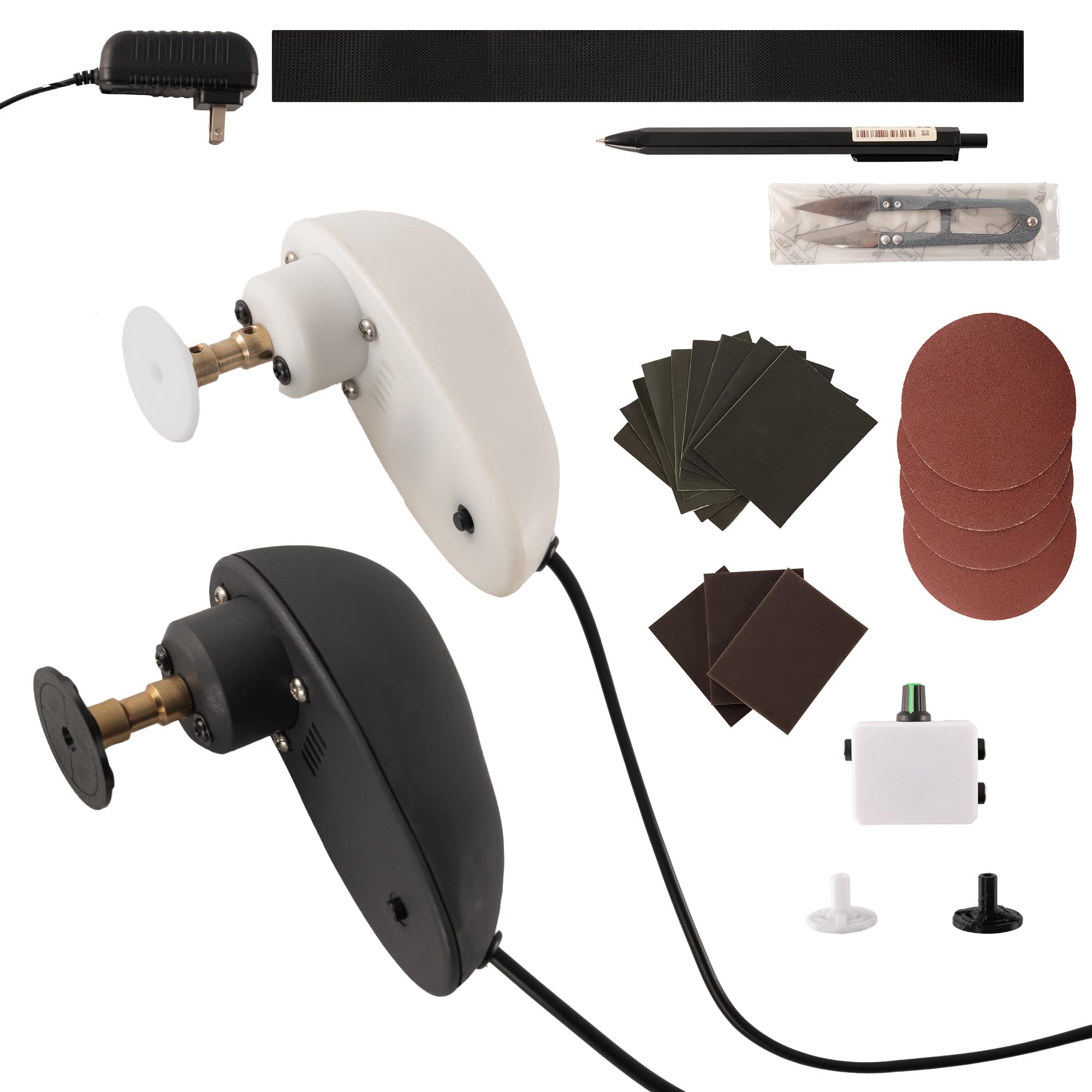 Photo 1 of ?Professional 3D Printer Sanding Tool Kit - Variable Speed 50-1000 RPM, Standard & High Torque Options with Sanding Heads & Accessories for Model Finishing, Resin Polishing?