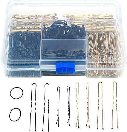 Czemo Juego de Horquillas para el Pelo 200 Piezas de Clips de Pelo Pasador de Pelo