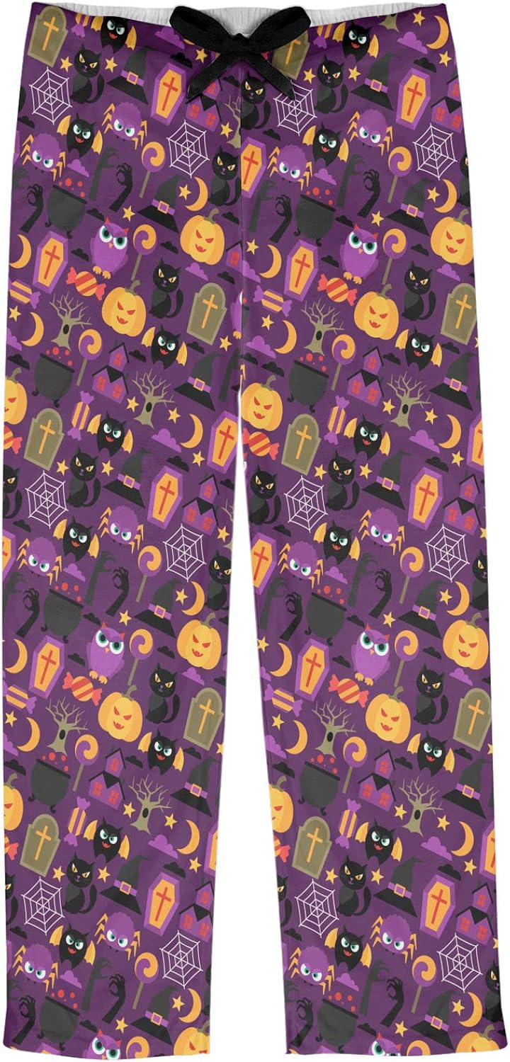RNK Shops Halloween Mens Pajama Pants (Personalized) at Amazon Menâs Clothing store
