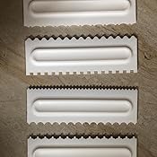 Cake Decorating Comb & Icing Smoother Set - 3 Pack Plastic Scrapers With 6 Textures For Buttercream & Mousse Cakes