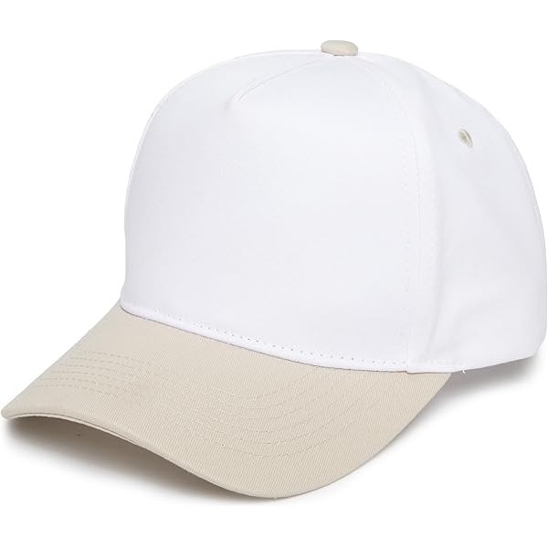 OTTO Two Tone Cotton Twill Low Profile Strap Cap - Black Red