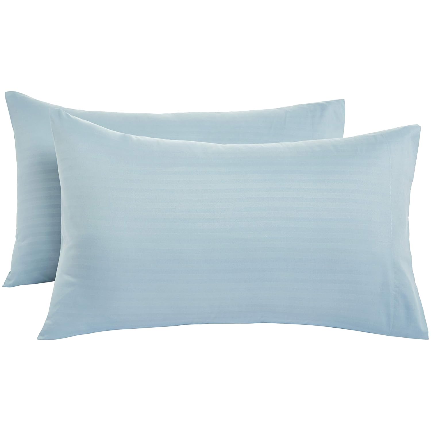 AmazonBasics Deluxe Microfiber pillow case(s) 50 x 80 cm x 2, Spa