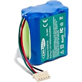 CREABEST 7.2V 3500mAh Ni-MH Replacement Battery for iRobot Braava 380 380T | Compatible with iRobot Vacuum Cleaner Sweeping Machine Braava 380 380T 390 390T Mint 5200B 5200C Floor Mopping Robots