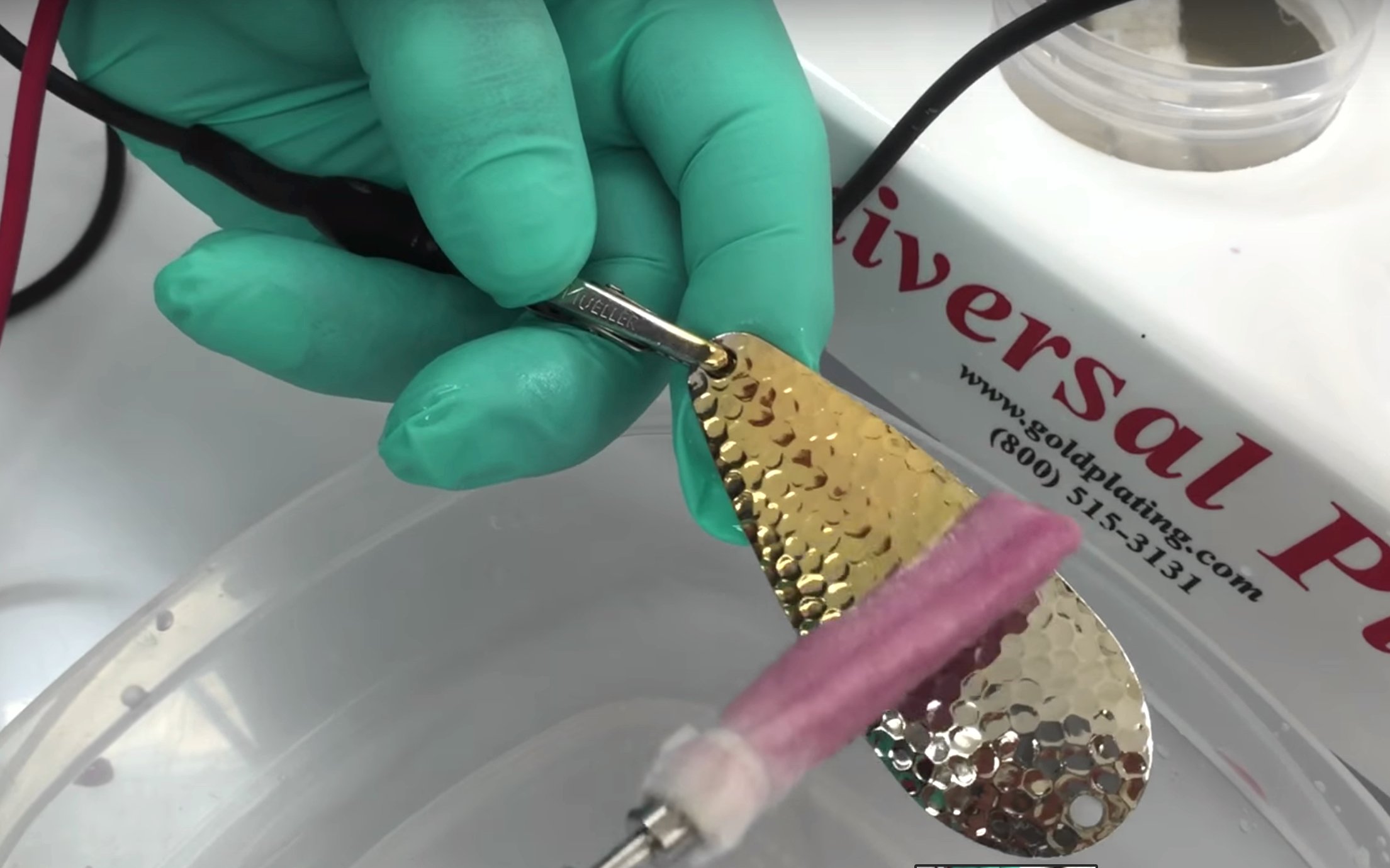 Universal Plater Brush Plating System for Gold, Silver, Rose Gold