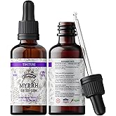FLORIDA HERBS Myrrh Tincture, Myrrh Extract (Commiphora myrrha) for Indigestion - Non-GMO in Cold-Pressed Organic Vegetable Glycerin 670 mg, Supplements 670 mg