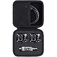 co2CREA Hard Travel Case Replacement for Xvive U4R2 Wireless in-Ear Monitoring System IEM System Transmitter Beltpack Receiver