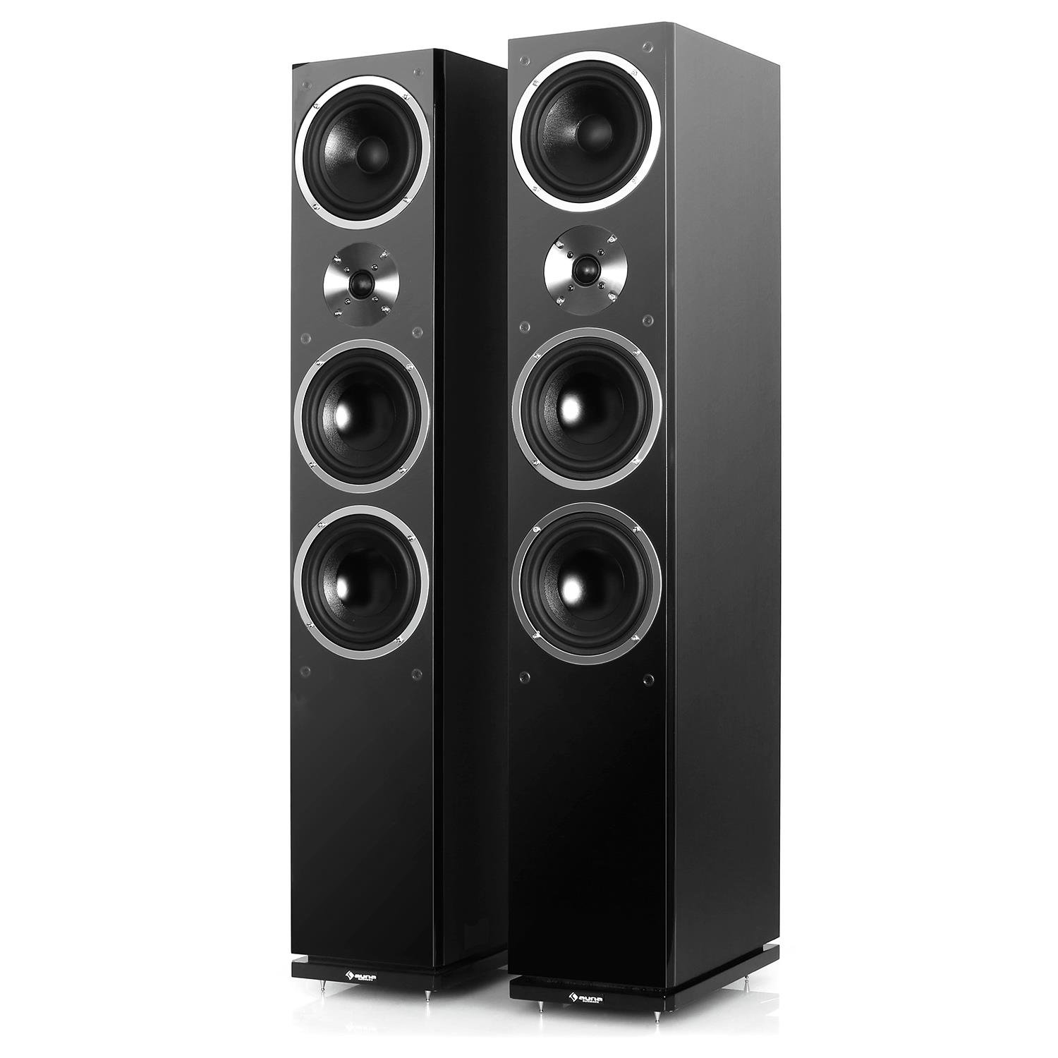 auna • Line 600-BK • Floorstanding speakers • HiFi speakers • Loudspeaker  boxes •
