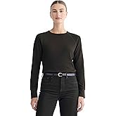Everlane Womens Everlane Slim-fit Crew in Cozy Waffle