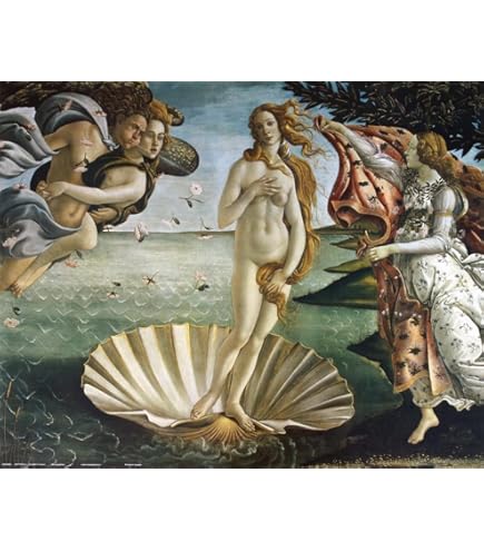 Amazon.com: The Birth of Venus, c.1485 Art Poster Print by Sandro