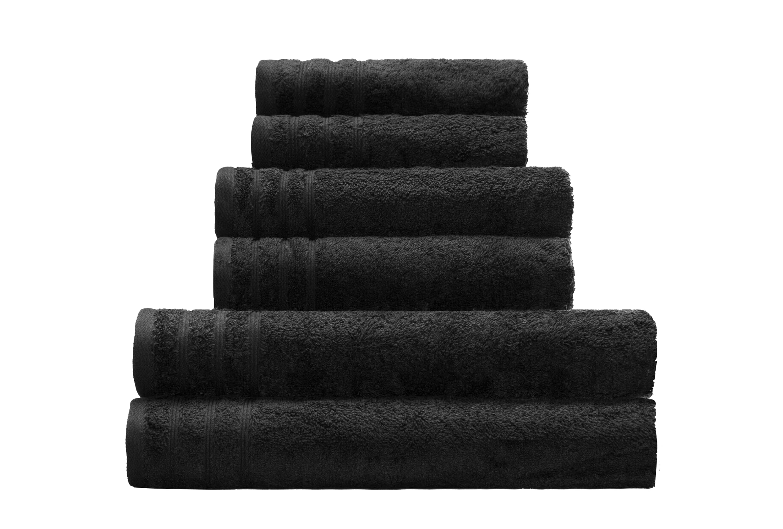 Kleine Wolke "Royal Towel, Black, 70 x 140 cm