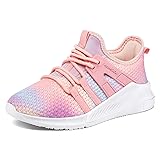 RUNSIDE Girls Tennis Shoes Lightweight Sports Kids