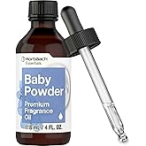 Horbäach Baby Powder Fragrance Oil | 4 fl oz (118ml) | Premium Grade | for Diffusers, Candle and Soap Making, Aroma Spray, DIY Projects & More