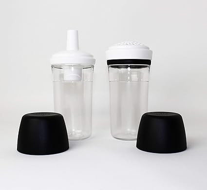 Tupperware Allegra Parmesano Streuer + Zuckerhut 400ml SCHWARZ