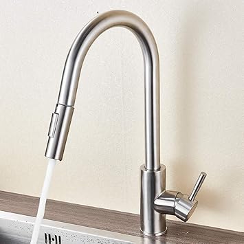 KLYBFN&N Extraiga El Sensor Táctil De La Cocina Del Grifo De La Cocina