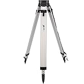 AdirPro Aluminum 5/8-Inch 11-Threaded Flat Head Tripod with Quick Clamp (Black)