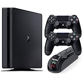 Amazon Com Sony Playstation 4 Ps4 Slim 1tb Gaming Console Fhd High Dynamic Range Hdr Parental Control Capability Blu Ray Bluetooth Wi Fi Hdmi Black One Controller Skin Included Icarp Usb Extension Video