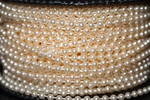 Amazon.com: 10m of 2.5mm Bead Pearl String (Ivory) : Arts, Crafts & Sewing