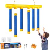 Reflex Challenge Game for Kids, Light-Up Reaction Training Game, Adjustable Speed Reflex Game, Falling Sticks Hand Challenge, Reaction Game for Hand-Eye Coordination, Reflex Training Game for Kids