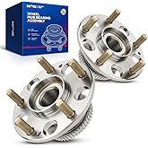 KAX 512188 2PCS Rear Wheel Hub Bearing Compatible with Honda Accord 2003-2007,5 Lugs Wheel Bearing and Hub Assembly