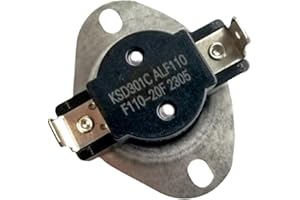 PIUMEIF F110-20F Snap Disc Fan Control fit for Magnum EcoChoice MF3537 RP2045 SRV230-1220 F110-20 F110