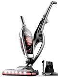Roomie Tec SlimVac Cordless Vacuum Cleaner for Home – 2200mAh Battery, High Suction Power, Lightweight 2-in-1 Handheld with Bagless Filter, 6 LED Headlights and Auto Recharge Station - Vincent
