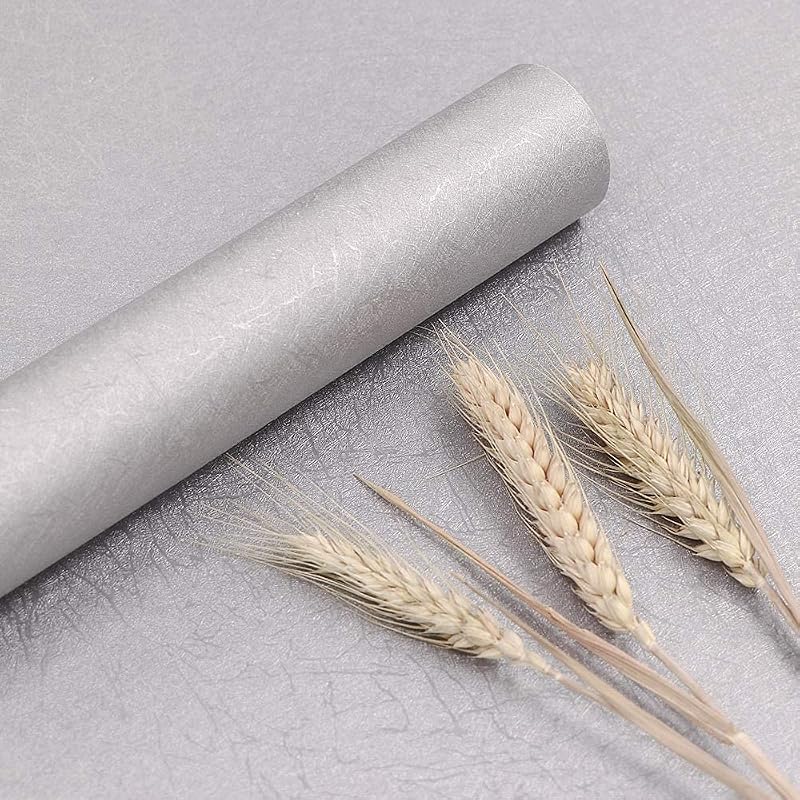 Abyssaly Grey Self Adhesive Wallpaper 60cm x 500cm PVC Peel & Stick