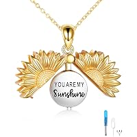 Dream Catcher Cremation Urn Necklace & Keychain - Memorial Jewelry For Ashes (Stainless Steel) - View #9