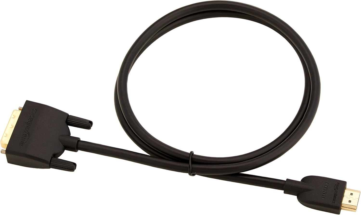 Amazon Basics HDMI-A to DVI (Male) Adapter Cable, Bi-Directional 1080P, Gold-Plated, 0.9 m, Pack of 10, Black - Image 5