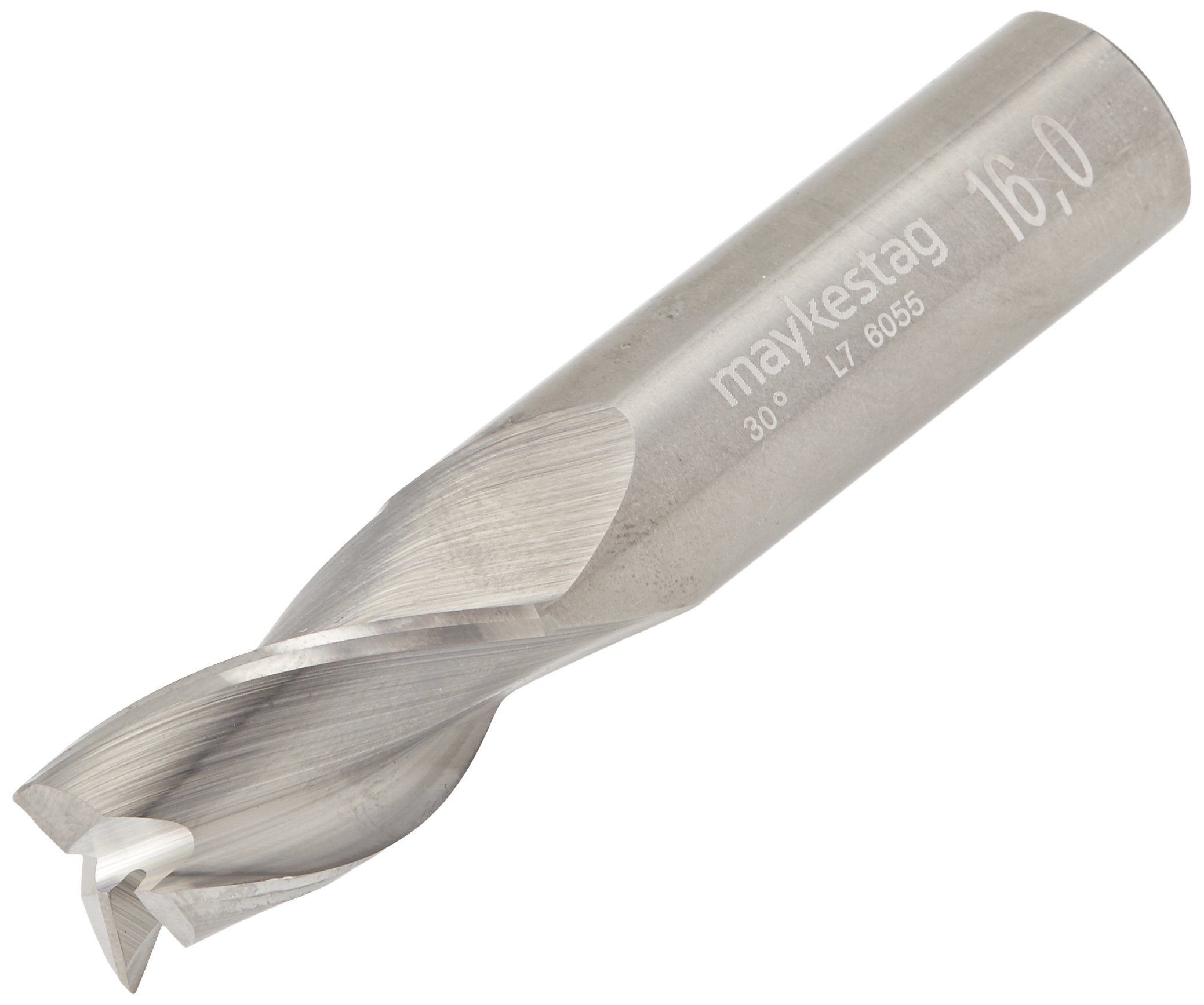 Alpen 605501600100 Solid Carbide End Mills Z3 Short, 0 V, Grey, 16.0 mm