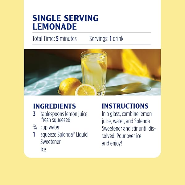 SPLENDA LIQUID ZERO CALORIE SWEETENER DROPS, 100ML (PACK OF 1)