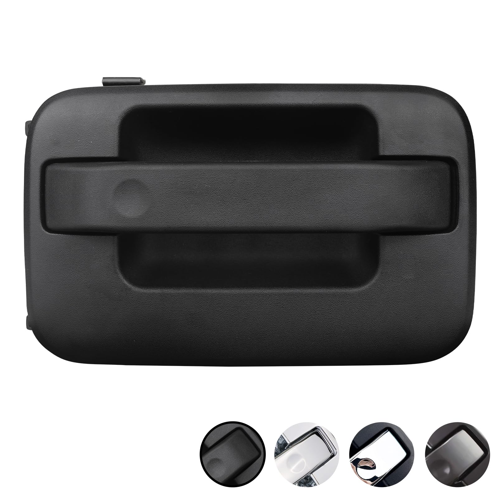 Photo 1 of TQPONLY Outside Door Handle | Front or Rear Right Passenger Side Compatible with 2004-2014 Ford F150,2006-2014 Lincoln Mark LT Truck | Exterior Handle Outer Door Part (Texture Black)