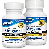 NORTH AMERICAN HERB & SPICE Super Strength Oreganol P73 - Pack of 2, 60 Softgels - Immune System Support - Vegan Friendly Wild Oregano - Non-GMO - 120 Total Servings