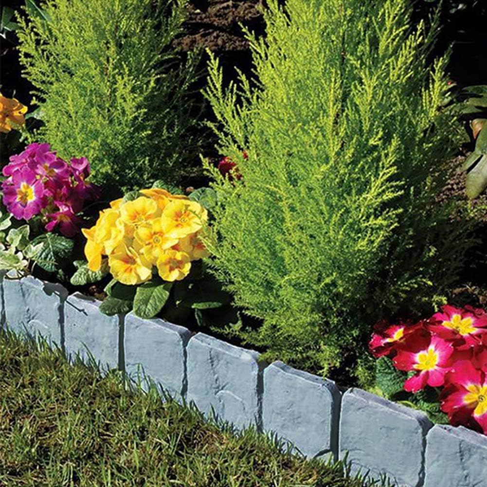 LPxdywlk 6 Unids Plástico Césped Hierba Bordes Jardín Planta ...