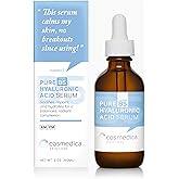 Hyaluronic Acid Serum with Vitamin B5 - Intense Hydration, Anti-Aging, Non-Greasy, Paraben Free, Face Serum - 2oz